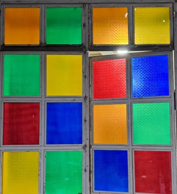 شیشه رنگی-شیشه رنگی سنتی 